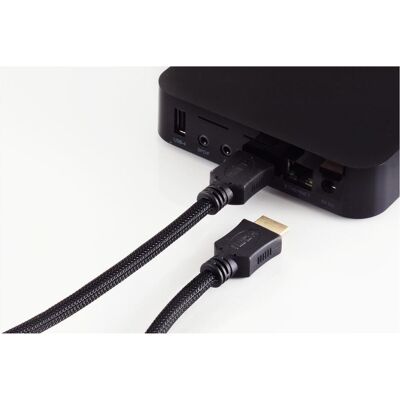 NABO Anschlusskabel (1.50 m), Videokabel, Schwarz NABO Anschlusskabel (1.50 m), Videokabel, Schwarz