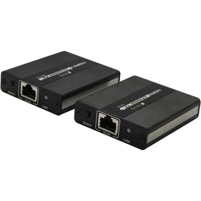 Techly Hersteller: Real Time HDMI Extender on Cat.5e/6 cable up to 120 meters, Audio Adapter, Schwarz Techly Hersteller: Real Time HDMI Extender on Cat.5e/6 cable up to 120 meters, Audio Adapter, Schwarz