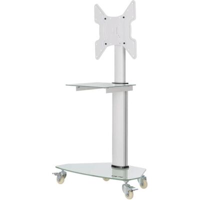 Eaton TRIPPLITE Premier Rolling TV Cart for 81,28cm 32Zoll to 139,7cm 55Zoll Displays Frosted Glass (59 kg, 32" - 55"), TV Ständer, Weiss Eaton TRIPPLITE Premier Rolling TV Cart for 81,28cm 32Zoll to 139,7cm 55Zoll Displays Frosted Glass (59 kg, 32" - 55"), TV Ständer, Weiss