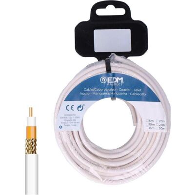 EDM Product Kabel 28226 Weiss 5 M (Antennenkabel), Antennenkabel EDM Product Kabel 28226 Weiss 5 M (Antennenkabel), Antennenkabel
