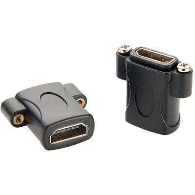 EXSYS Einbau-Adapter HDMI BU-BU (HDMI, HDMI), Video Adapter, Schwarz EXSYS Einbau-Adapter HDMI BU-BU (HDMI, HDMI), Video Adapter, Schwarz