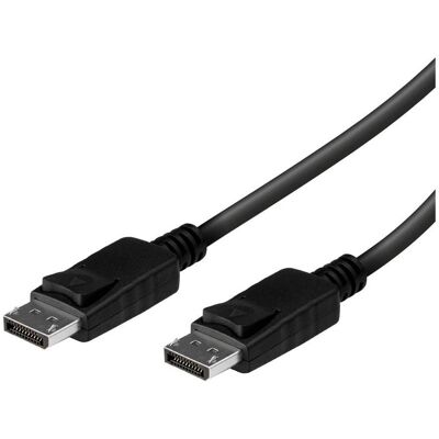 Vivanco DisplayPort <-> DisplayPort Kabel, 1,5m (1.50 m), Videokabel, Schwarz Vivanco DisplayPort <-> DisplayPort Kabel, 1,5m (1.50 m), Videokabel, Schwarz