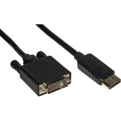 Link DisplayPort 1.2-Kabel (Stecker) – DVI, Videokabel, Schwarz Link DisplayPort 1.2-Kabel (Stecker) – DVI, Videokabel, Schwarz