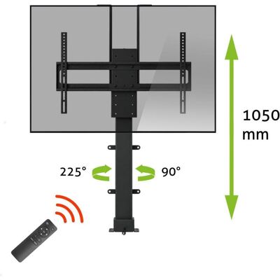 MonLines MLS041B Einbau TV Lift schwenkbar, 37-80 Zoll, 1050mm, schwarz, TV Ständer MonLines MLS041B Einbau TV Lift schwenkbar, 37-80 Zoll, 1050mm, schwarz, TV Ständer