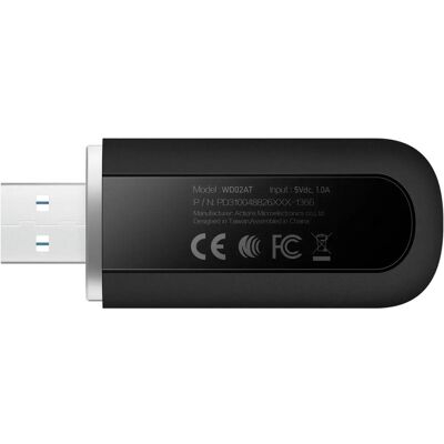 BenQ WD02AT (Sender & Empfänger), Bluetooth Adapter, Schwarz BenQ WD02AT (Sender & Empfänger), Bluetooth Adapter, Schwarz