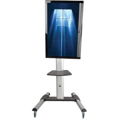 Eaton Rolling TV/Monitor Cart for Flat/Curved 81,28cm 32inch to 177,8cm 70inch TVs and Mon (68.04 kg, 32" - 70"), TV Ständer, Schwarz, Silber Eaton Rolling TV/Monitor Cart for Flat/Curved 81,28cm 32inch to 177,8cm 70inch TVs and Mon (68.04 kg, 32" - 70"), TV Ständer, Schwarz, Silber