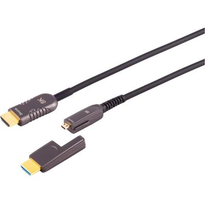Shiverpeaks S/CONN maximum connectivity HDMI Anschlusskabel-Optisches HDMI Verlegekabel-Set, 10K, 40m (40 m), Videokabel Shiverpeaks S/CONN maximum connectivity HDMI Anschlusskabel-Optisches HDMI Verlegekabel-Set, 10K, 40m (40 m), Videokabel