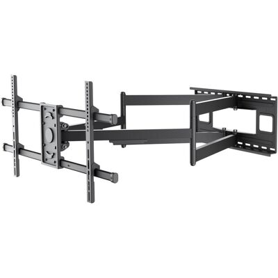 Goobay Pro Fullmotion XL (Wand, 80 kg, 43" - 90"), TV Wandhalterung, Schwarz Goobay Pro Fullmotion XL (Wand, 80 kg, 43" - 90"), TV Wandhalterung, Schwarz