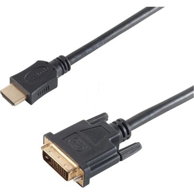 Kabeldirect HDMI DVI Dual Link Adapter - 1,5 m Kabeldirect HDMI DVI Dual Link Adapter - 1,5 m