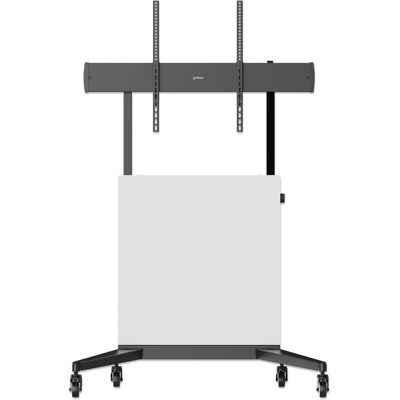 Manhattan TV-Ständer auf Rollen, höhenverstellbar mit werkzeuglosem Lift&Lock-System, für 50 bis 100 Zoll (80 kg, 50" - 100"), TV Ständer, Schwarz, Weiss Manhattan TV-Ständer auf Rollen, höhenverstellbar mit werkzeuglosem Lift&Lock-System, für 50 bis 100 Zoll (80 kg, 50" - 100"), TV Ständer, Schwarz, Weiss