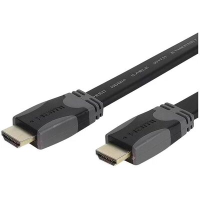 Vivanco HDMI-Kabel mit Ethernet 1.5 m - Schwarz (1.50 m), Videokabel, Schwarz Vivanco HDMI-Kabel mit Ethernet 1.5 m - Schwarz (1.50 m), Videokabel, Schwarz