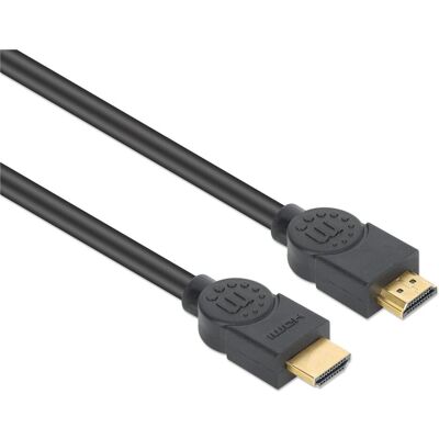 Manhattan CL3 4K@60Hz High Speed HDMI-Kabel für Wandinstallationen, mit Ethernet, 8 m (8 m), Videokabel, Schwarz Manhattan CL3 4K@60Hz High Speed HDMI-Kabel für Wandinstallationen, mit Ethernet, 8 m (8 m), Videokabel, Schwarz