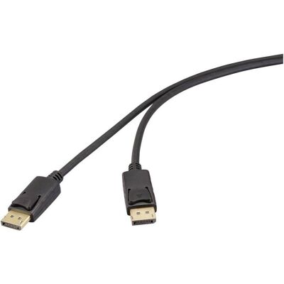 Renkforce DisplayPort Anschlusskabel DisplayPort Stecker, DisplayPort Stecker 2. (2 m), Videokabel, Schwarz Renkforce DisplayPort Anschlusskabel DisplayPort Stecker, DisplayPort Stecker 2. (2 m), Videokabel, Schwarz