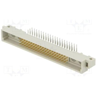 Harting Steckverbinder: DIN 41612 Buchse männlich PIN: 64(60+4) THT, Elektronikkabel + Stecker Harting Steckverbinder: DIN 41612 Buchse männlich PIN: 64(60+4) THT, Elektronikkabel + Stecker