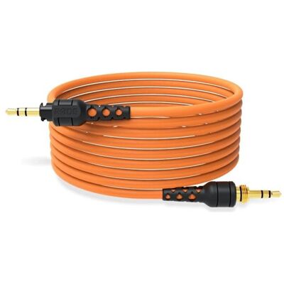 RØDE cable 3.5mm TRS 2,4m, orange NTH-CABLE24 (2.40 m), Audiokabel RØDE cable 3.5mm TRS 2,4m, orange NTH-CABLE24 (2.40 m), Audiokabel