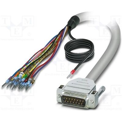 Phoenix Contact Kabel 25/S - D-Sub 15 Männlich - 0,5 m Phoenix Contact Kabel 25/S - D-Sub 15 Männlich - 0,5 m