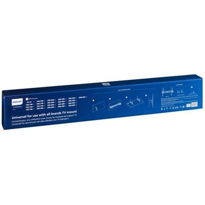 Philips Universal Fernseher Wandhalterung 37-86 Zoll 45 kg (Wand, 45 kg, 37" - 86"), TV Wandhalterung, Schwarz Philips Universal Fernseher Wandhalterung 37-86 Zoll 45 kg (Wand, 45 kg, 37" - 86"), TV Wandhalterung, Schwarz