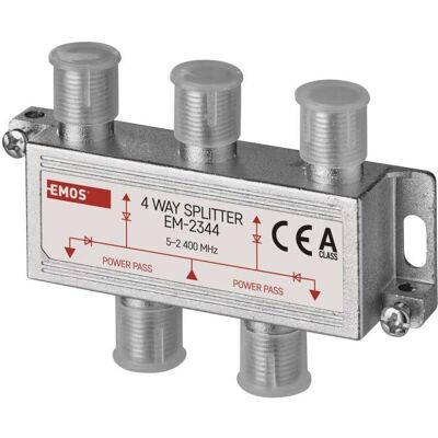 Emos Splitter EM2344, SAT Zubehör Emos Splitter EM2344, SAT Zubehör