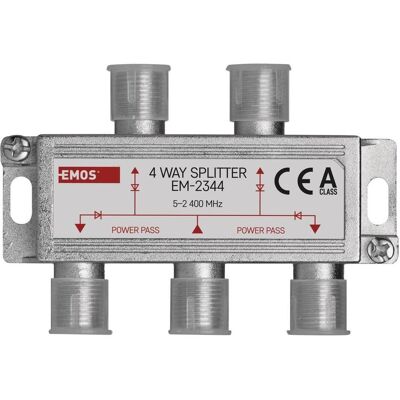 Emos Splitter EM2344, SAT Zubehör Emos Splitter EM2344, SAT Zubehör