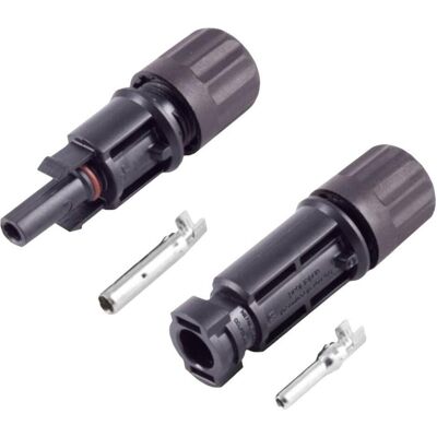 BKL Electronic PV4 Stecker/Buchse Set 2.5-6mm², IP68, 1500V 2800009 2800009 Inh, Elektronikkabel + Stecker BKL Electronic PV4 Stecker/Buchse Set 2.5-6mm², IP68, 1500V 2800009 2800009 Inh, Elektronikkabel + Stecker