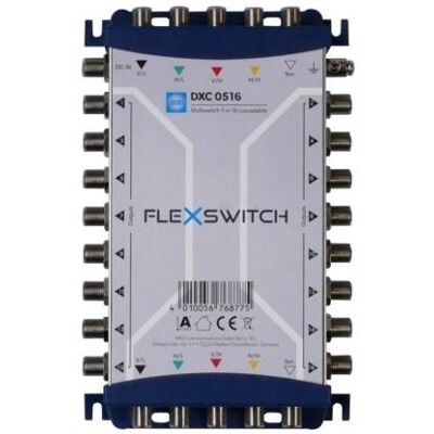 WISI DXC 0516 FLEXSWITCH Multischalter 5 in 16 Kaskade TERR. aktiv 76877, TV Zubehör WISI DXC 0516 FLEXSWITCH Multischalter 5 in 16 Kaskade TERR. aktiv 76877, TV Zubehör