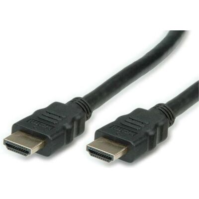 Value HDMI (Typ A) — HDMI (Typ A) (1 m), Videokabel, Schwarz Value HDMI (Typ A) — HDMI (Typ A) (1 m), Videokabel, Schwarz