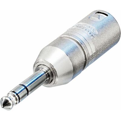 Neutrik NA-3MP (Klinkenadapter), Audio Adapter, Grau Neutrik NA-3MP (Klinkenadapter), Audio Adapter, Grau