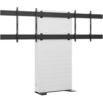 Hagor Medienm?bel 900x800mm wei?/sch 2x75kg/2x65-75"/freistehend (75 kg), TV Ständer, Schwarz, Weiss Hagor Medienm?bel 900x800mm wei?/sch 2x75kg/2x65-75"/freistehend (75 kg), TV Ständer, Schwarz, Weiss