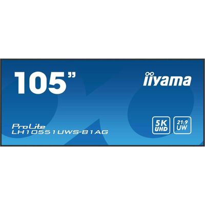 IIYAMA LFD ProLite LH10551UWS-B1AG (5120 x 2160 Pixel, 105"), Digital Signage, Schwarz IIYAMA LFD ProLite LH10551UWS-B1AG (5120 x 2160 Pixel, 105"), Digital Signage, Schwarz