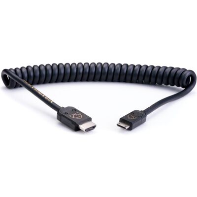 Atomos HDMI (Typ A) — mini HDMI (Typ C) (0.40 m), Videokabel, Schwarz Atomos HDMI (Typ A) — mini HDMI (Typ C) (0.40 m), Videokabel, Schwarz