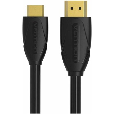 Vention 1,5m HDMI-Kabel - Schwarz - unterstützt 1080p Vention 1,5m HDMI-Kabel - Schwarz - unterstützt 1080p