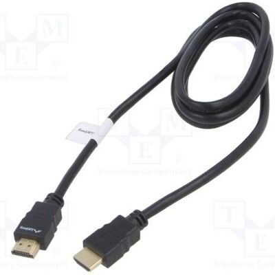Lanberg Kabel HDMI - HDMI czarny (CA-HDMI-15CC-0018-BK) (1.80 m), Videokabel, Schwarz Lanberg Kabel HDMI - HDMI czarny (CA-HDMI-15CC-0018-BK) (1.80 m), Videokabel, Schwarz