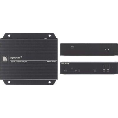 Kramer KDS-MP2 - Digital Signage-Player - Flash, Digital Signage Zubehör, Schwarz Kramer KDS-MP2 - Digital Signage-Player - Flash, Digital Signage Zubehör, Schwarz