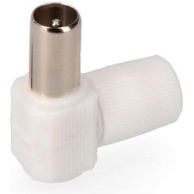 EDM Tv curved plug 9,5mm packaging, TV Zubehör, Mehrfarbig EDM Tv curved plug 9,5mm packaging, TV Zubehör, Mehrfarbig