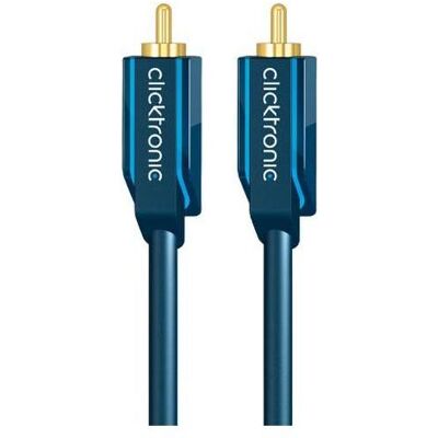 ClickTronic Cinch-Koaxialkabel (3 m, Cinch Kabel), Audiokabel ClickTronic Cinch-Koaxialkabel (3 m, Cinch Kabel), Audiokabel