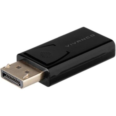Vivanco Adapter (HDMI), Data + Video Adapter, Schwarz Vivanco Adapter (HDMI), Data + Video Adapter, Schwarz