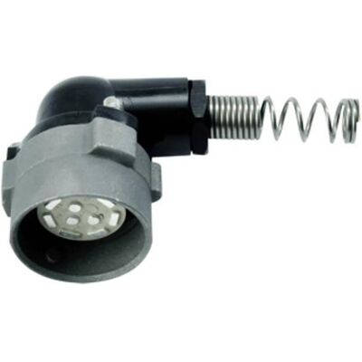 Telegärtner NF-Kabelwinkelstecker, Elektronikkabel + Stecker, Grau Telegärtner NF-Kabelwinkelstecker, Elektronikkabel + Stecker, Grau