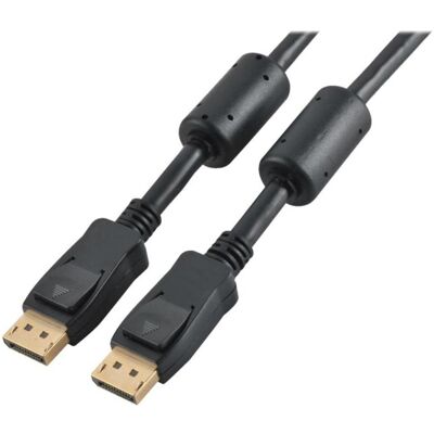 Tecline DisplayPort-Kabel - 3m, DP 1.2, vergoldet, Video Tecline DisplayPort-Kabel - 3m, DP 1.2, vergoldet, Video