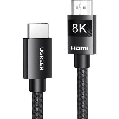Ugreen Kabel HD150 HDMI 8K 10m (czarny) (10 m), Videokabel, Schwarz Ugreen Kabel HD150 HDMI 8K 10m (czarny) (10 m), Videokabel, Schwarz