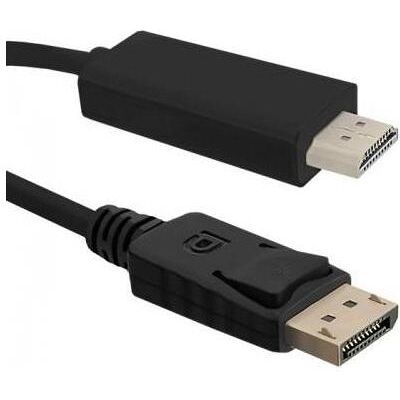 Qoltec 50436 DisplayPort cable (0.16 m), Videokabel, Schwarz Qoltec 50436 DisplayPort cable (0.16 m), Videokabel, Schwarz