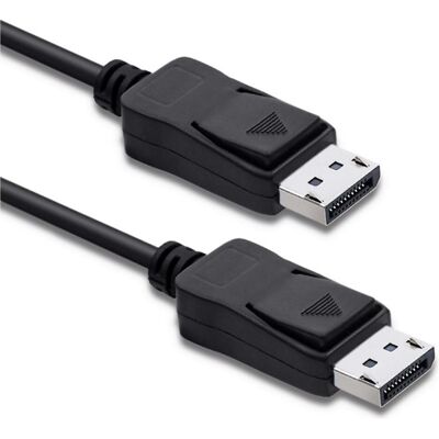 Qoltec 50468 DisplayPort cable Black (3 m), Videokabel, Schwarz Qoltec 50468 DisplayPort cable Black (3 m), Videokabel, Schwarz