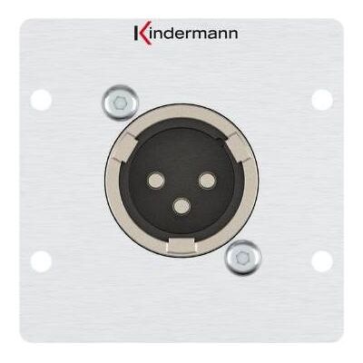 Kindermann Konnect 50 alu, Audio Adapter, Silber Kindermann Konnect 50 alu, Audio Adapter, Silber