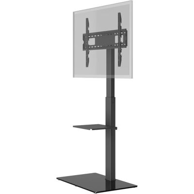 Goobay TV-Bodenständer Basic (40 kg, 37" - 65"), TV Ständer, Schwarz Goobay TV-Bodenständer Basic (40 kg, 37" - 65"), TV Ständer, Schwarz
