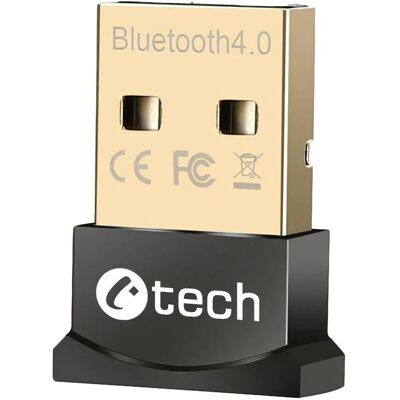 C-Tech Bluetooth adapt??r BTD-02, v 4.0, USB mini dongle (Empfänger), Bluetooth Audio Adapter C-Tech Bluetooth adapt??r BTD-02, v 4.0, USB mini dongle (Empfänger), Bluetooth Audio Adapter
