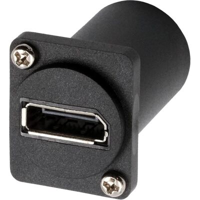 EXSYS D-Typ Adapter DP BU - Mini DP BU (DisplayPort), Video Adapter, Schwarz EXSYS D-Typ Adapter DP BU - Mini DP BU (DisplayPort), Video Adapter, Schwarz