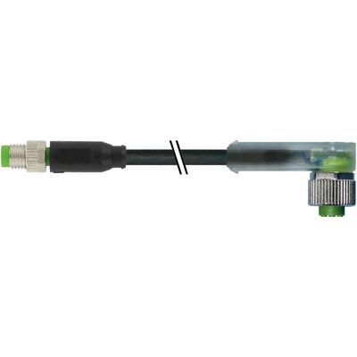 Murr Elektronik 7000-88281-6300500 Verbindungsleitung M8 St. auf Bu. M12 - 5 m, Elektronikkabel + Stecker, Schwarz Murr Elektronik 7000-88281-6300500 Verbindungsleitung M8 St. auf Bu. M12 - 5 m, Elektronikkabel + Stecker, Schwarz