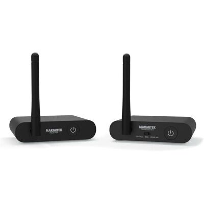 Marmitek Audio Anywhere 730 Wireless TV Audio Transmitter (100 m), Wireless Transmitter, Schwarz Marmitek Audio Anywhere 730 Wireless TV Audio Transmitter (100 m), Wireless Transmitter, Schwarz