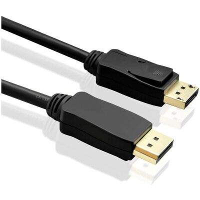 Secomp STANDARD DisplayPort Kabel, v1.4, DP ST - ST (2 m), Videokabel, Schwarz Secomp STANDARD DisplayPort Kabel, v1.4, DP ST - ST (2 m), Videokabel, Schwarz