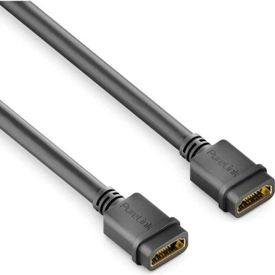 Purelink HDMI F/F Pigtail-Kabel (0.50 m), Videokabel, Schwarz Purelink HDMI F/F Pigtail-Kabel (0.50 m), Videokabel, Schwarz