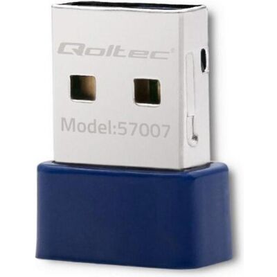 Qoltec 57007 Wireless Mini Adapter (Sender & Empfänger), Bluetooth Audio Adapter, Blau Qoltec 57007 Wireless Mini Adapter (Sender & Empfänger), Bluetooth Audio Adapter, Blau